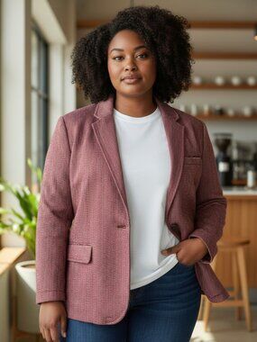 Lands End Blazer Size 1X